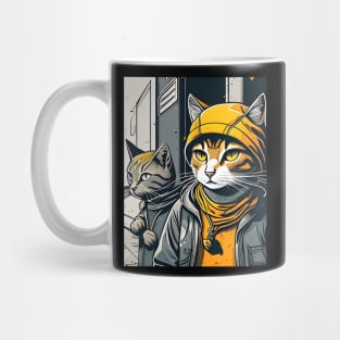 Warning May Start Talking About Street Cats Mug